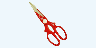 Cardboard cut scissors  NIKKEN CUTLERY is cutlery maker. scissors, nail  clippers, kitchen knife, KATANA series for gift.