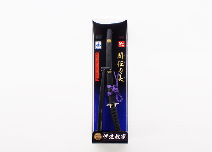 日本刀ペーパーナイフ 伊達政宗モデル | 岐阜県関市の刃物メーカーニッケン刃物。はさみ、爪切りなど製造